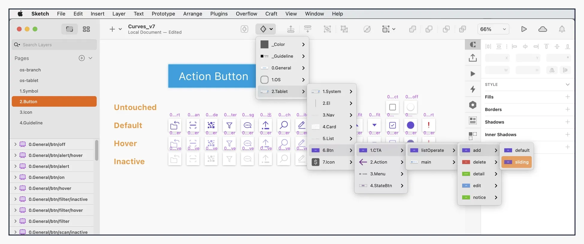 Nested symbols and their naming structure in Sketch